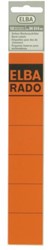 Rugetiket Elba 34x190mm rood 10 STUK