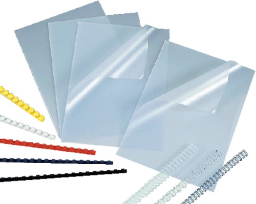 Voorblad GBC A3 PVC 240micron transparant 100 stuks-3