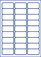 Etiket Avery L4737REV-25 63.5x29.6mm wit 675 stuks-2