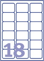 Etiket Avery J8161-10 63.5x46.6mm wit 180 stuks-2