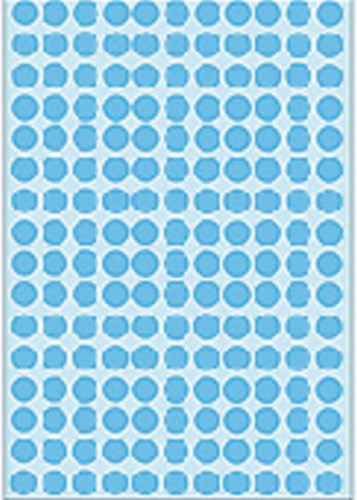 Etiket HERMA 2213 rond 8mm blauw 5632 stuks-3
