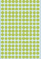 Etiket HERMA 2215 rond 8mm groen 5632 stuks-3