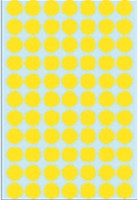 Etiket HERMA 2231 rond 13mm geel 2464 stuks-3