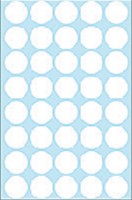 Etiket HERMA 2250 rond 19mm wit 1280stuks-2