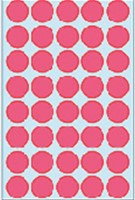 Etiket HERMA 2256 rond 19mm fluor rood 960 stuks-3