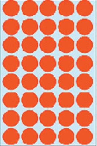 Etiket HERMA 2252 rond 19mm rood 1280 stuks-3