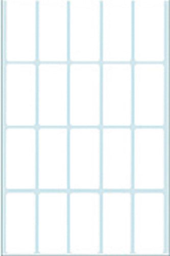 Etiket HERMA 2400 19x40mm wit 640 stuks-2