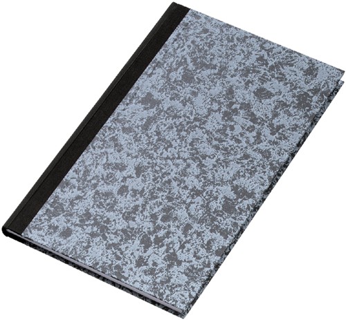 Notitieboek Djois Atlanta Excellent genaaid 330x205mm 96 blz lijn grijs gewolkt