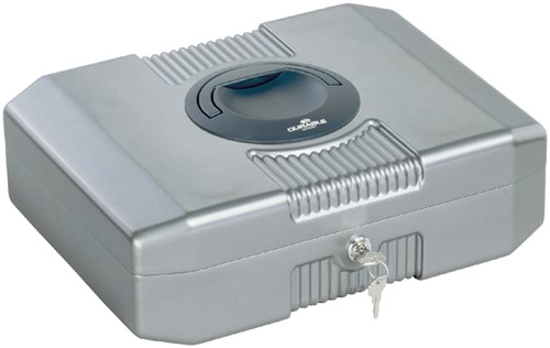 Geldkist Durable 352x120x276mm donkergrijs-2