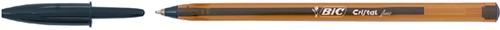 Balpen Bic Cristal fijn zwart-2