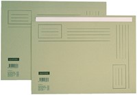 Vouwmap Quantore Folio ongelijke zijde 320gr grijs