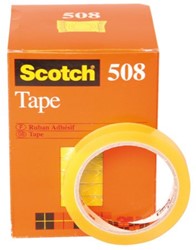 PLAKBAND 3M SCOTCH 508 15MMX66M TRANSPARANT 1 STUK