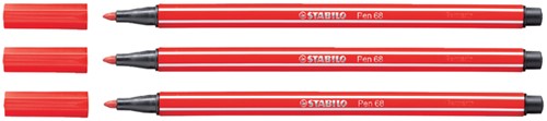 Viltstift STABILO Pen 68/48 medium karmijnrood