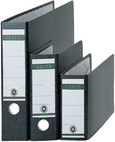 Ordner Leitz 1075 180° 77mm karton A5 recht zwart-3