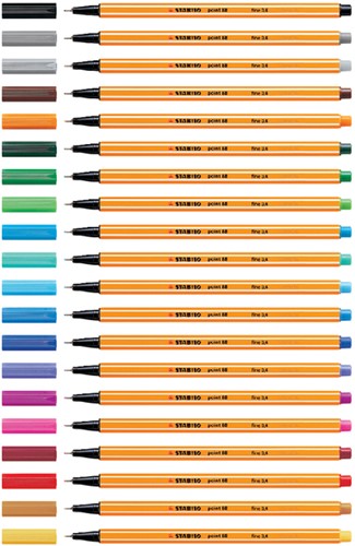 Fineliner STABILO point 88/22 fijn Pruisisch blauw-2