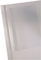 Thermische omslag GBC A4 8mm transparant/wit 100 stuks-3