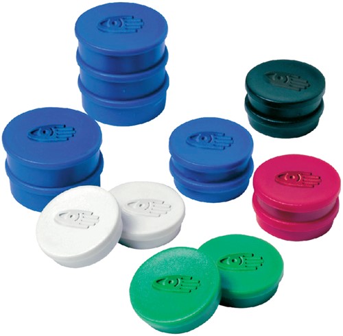 Magneet Legamaster 30mm 850gr rood 10 stuks-2