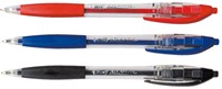 Balpen Bic Atlantis classic grip clic medium zwart-2