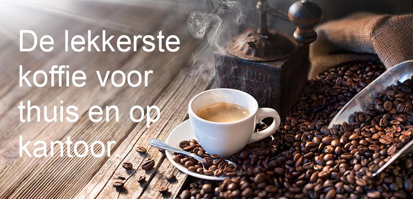 Voorpagina - top - grote banner - lekkerste - koffie