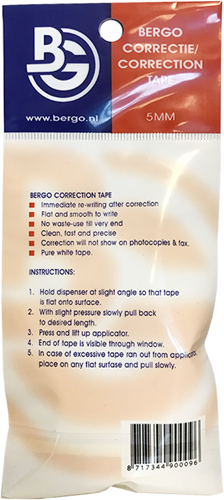 Correctieroller Bergo 5mm-2