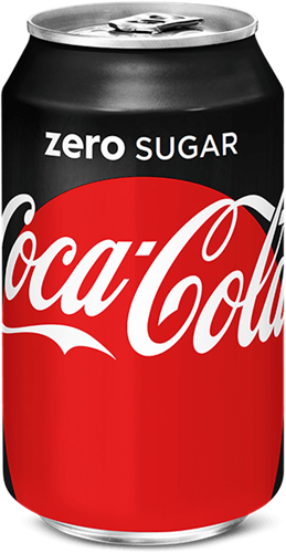 Frisdrank Coca Cola Zero, tray à 24 blikjes 33cl
