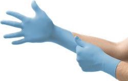 Handschoen nitril ongepoederd M 100 stuks