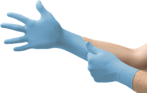 Handschoen nitril ongepoederd XL 100 stuks