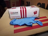 Handschoen nitril ongepoederd M 100 stuks-2