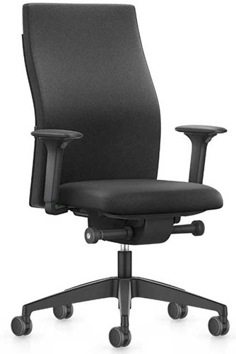 Bureaustoel Se7en Premium LX164 - Zwart (Lucia 5800)-2