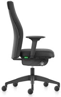 Bureaustoel Se7en Premium LX164 - Zwart (Lucia 5800)-3