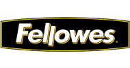 Het logo van Fellowes. Fellowes is een van origine Amerikaanse producent van kantoormachines, ergonomische oplossingen voor op kantoor, archiefopslag en overige kantooraccessoires. 