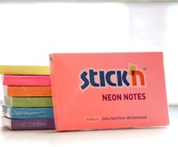 Memoblok Stick'N 76x127mm neon roze-2