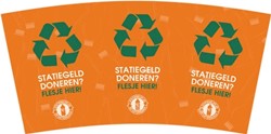 Wikkel voor de PETman, kleur oranje