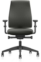 Bureaustoel Se7en Comfort LX111 - Grijs (Lucia 5801) - Zitdiepteverstelling - 2D-armleggers in hoogte en breedte verstelbaar