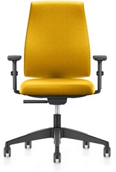 Bureaustoel Se7en Comfort LX151 geel