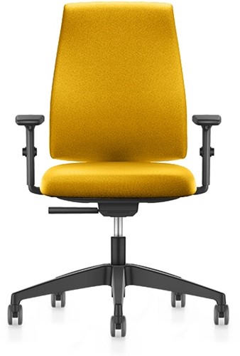 Bureaustoel Se7en Comfort LX151 geel