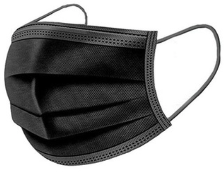 pic Mondkapje Png mondkapje protective 3 laags zwart